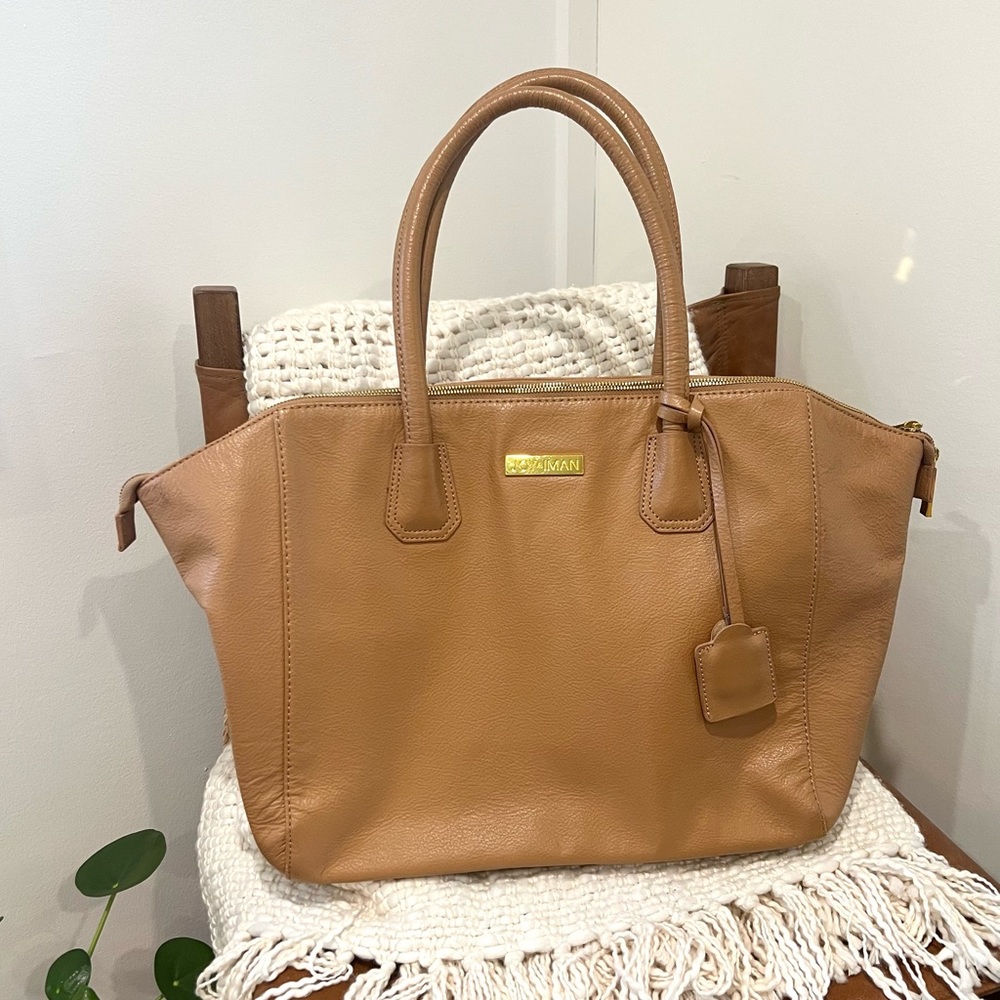 Joy and Iman Best Friend LeatherTote Satchel